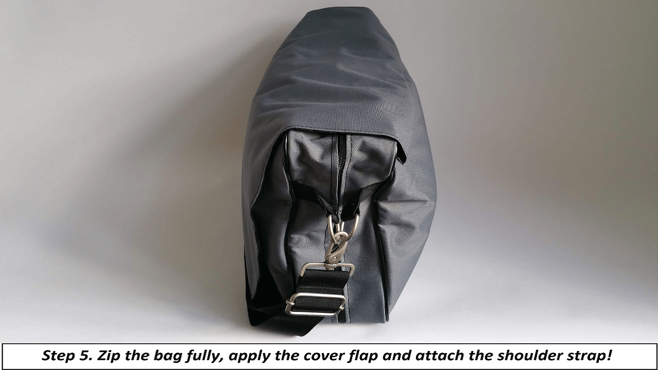 How to pack a pillow Travel Bag for your Pillow Pillow Carry® Bag