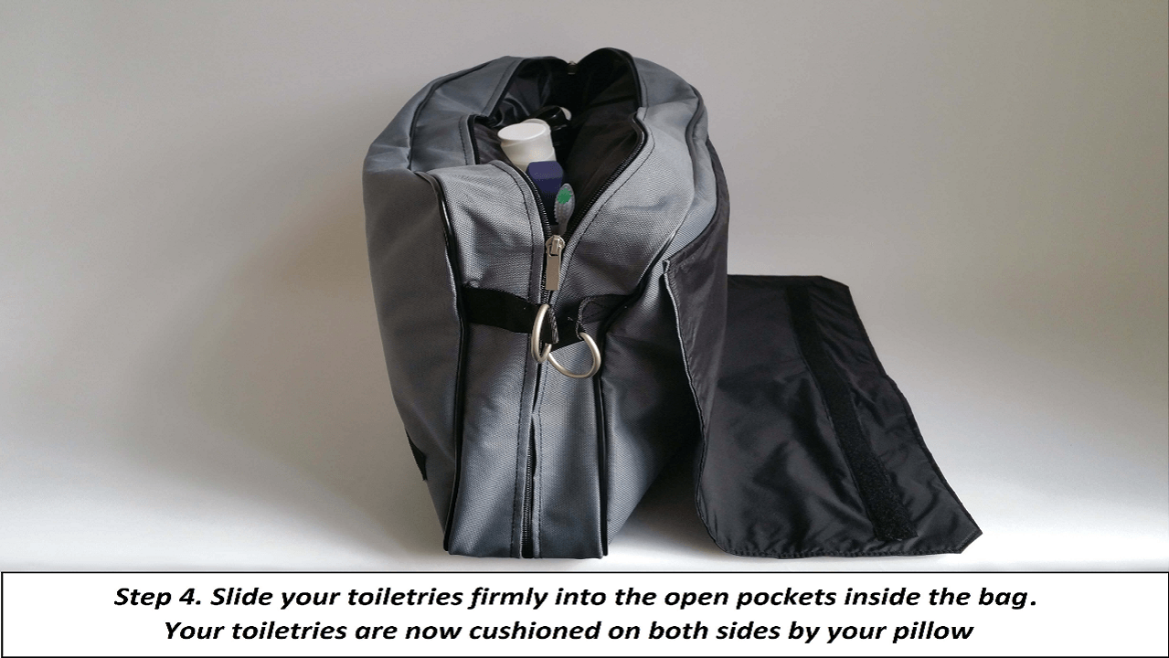 How to pack a pillow Travel Bag for your Pillow Pillow Carry® Bag
